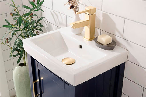 Image of 18" Blue Sink Vanity