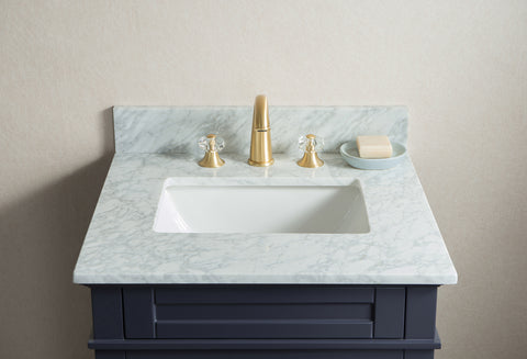 Image of 24" Solid Wood Sink Vanity With Without Faucet