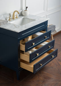 36" Solid Wood Sink Vanity With Without Faucet