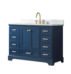 48" Solid Wood Sink Vanity Without Faucet